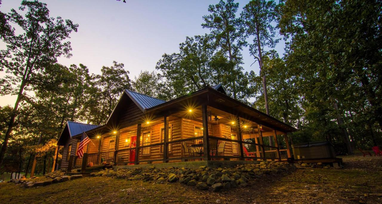 Villa Shine On Harvest Moon W Bbq Broken Bow Exterior foto